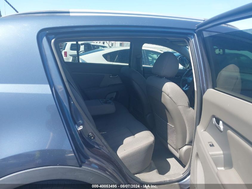 2011 Kia Sportage Lx VIN: KNDPB3A20B7053348 Lot: 40053495