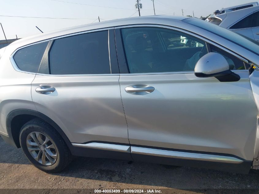 2019 Hyundai Santa Fe Se VIN: 5NMS23AD2KH027774 Lot: 40053499