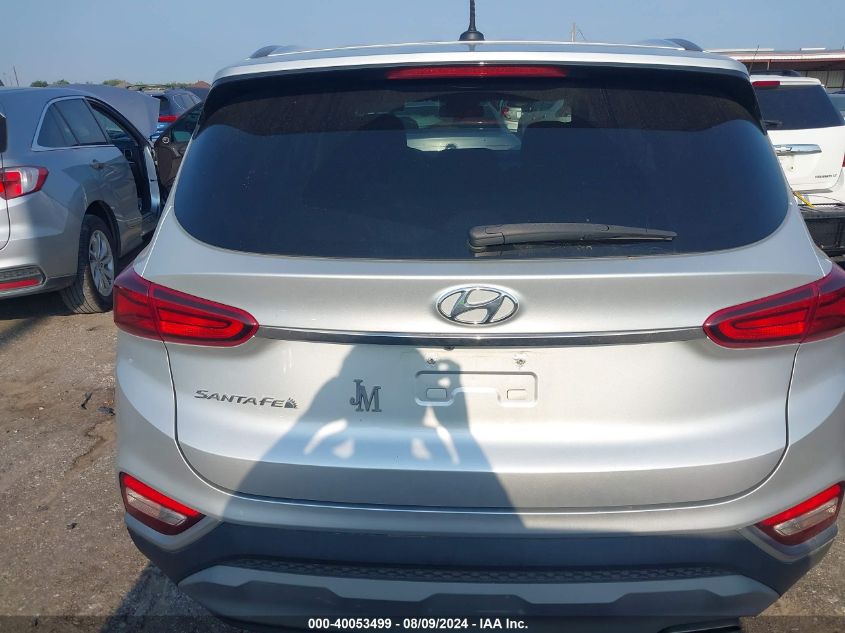 2019 Hyundai Santa Fe Se VIN: 5NMS23AD2KH027774 Lot: 40053499