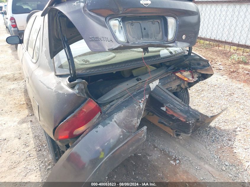 2001 Nissan Sentra Se VIN: 3N1BB51D11L127834 Lot: 40053523