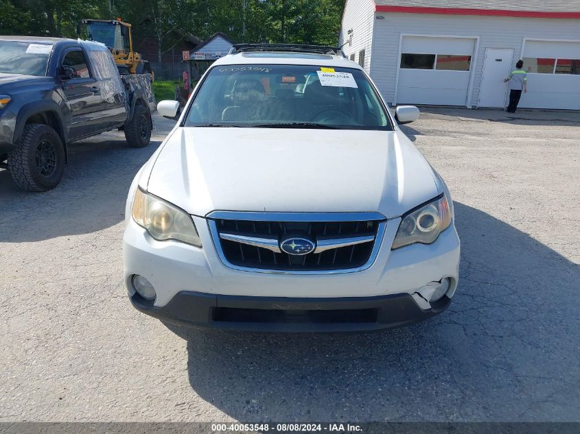 2008 Subaru Outback 2.5I Limited/2.5I Limited L.l. Bean Edition VIN: 4S4BP62C087365615 Lot: 40053548