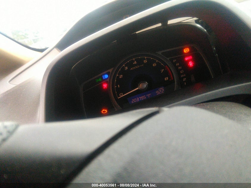 2008 Honda Civic Sdn Lx VIN: 1HGFA16508L040848 Lot: 40053561