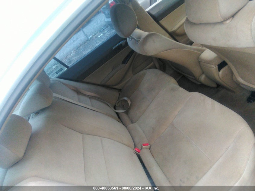 2008 Honda Civic Sdn Lx VIN: 1HGFA16508L040848 Lot: 40053561