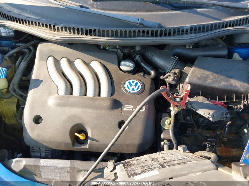 1998 Volkswagen New Beetle VIN: 3VWBB61C2WM027802 Lot: 40053562