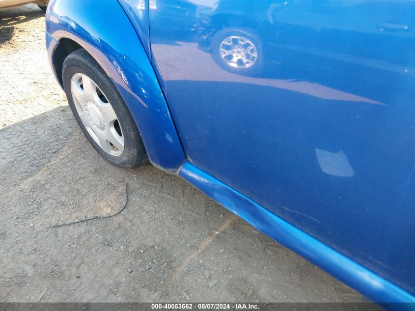 1998 Volkswagen New Beetle VIN: 3VWBB61C2WM027802 Lot: 40053562