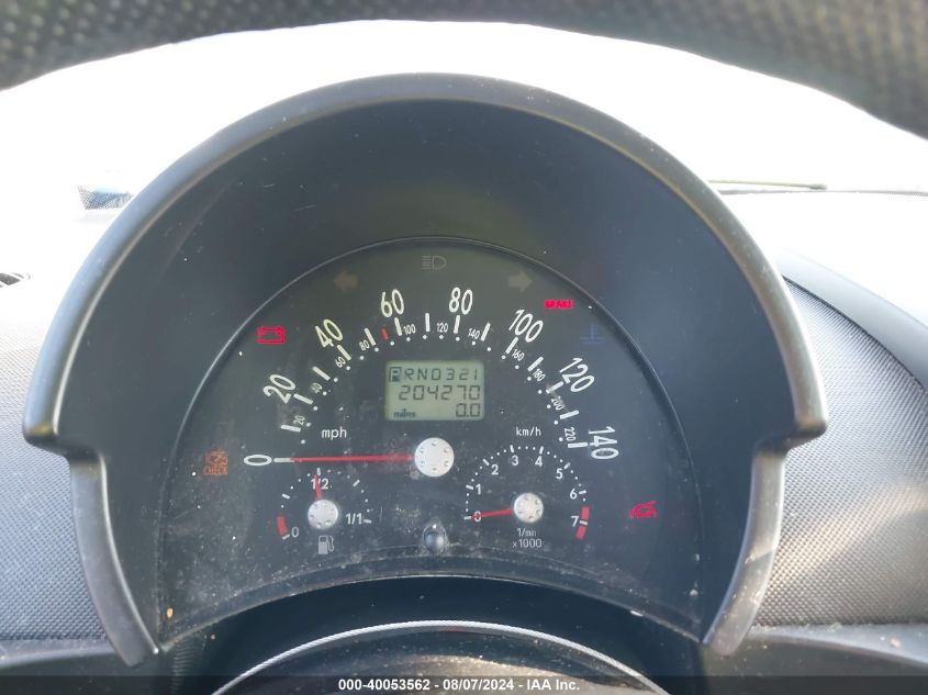 1998 Volkswagen New Beetle VIN: 3VWBB61C2WM027802 Lot: 40053562