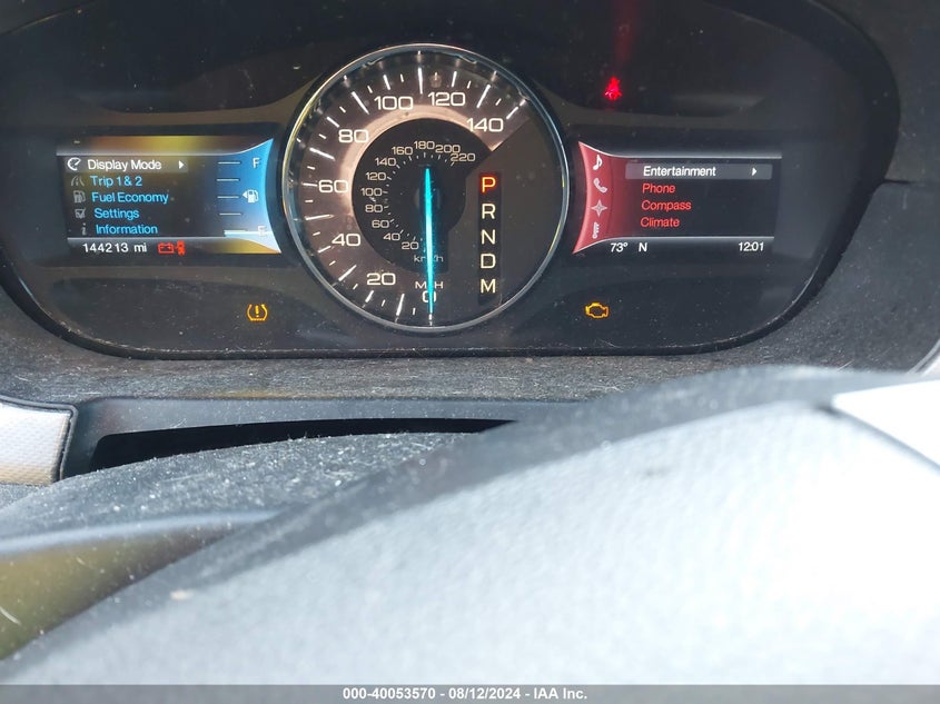 2012 Ford Edge Sel VIN: 2FMDK4JC6CBA11935 Lot: 40053570