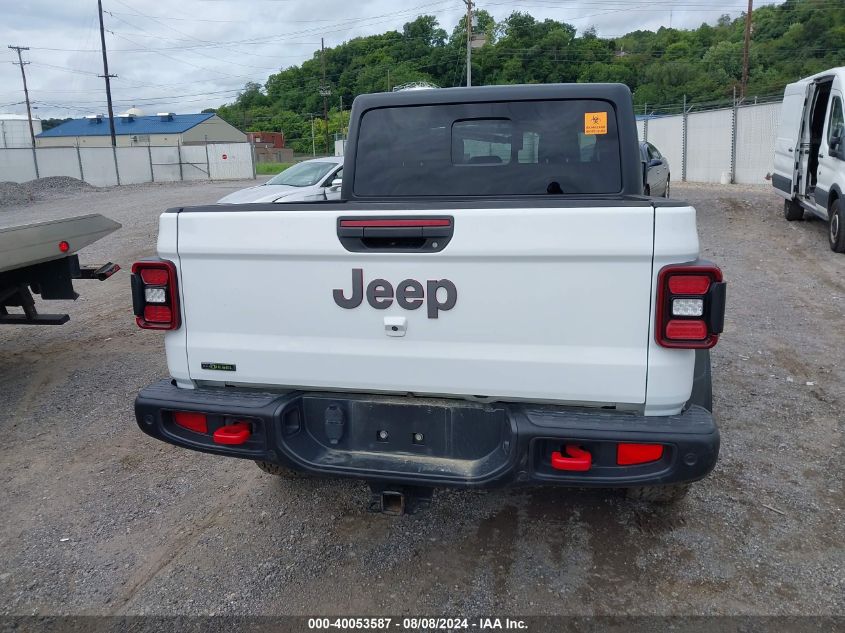 2021 Jeep Gladiator Rubicon 4X4 VIN: 1C6JJTBM2ML555269 Lot: 40053587