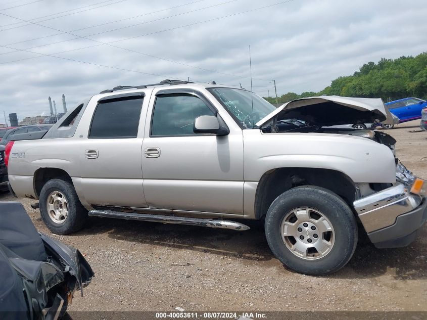 2005 Chevrolet Avalanche 1500 Z71 VIN: 3GNEK12Z65G157950 Lot: 40053611