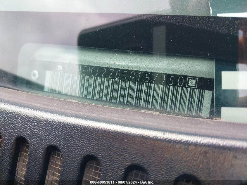 2005 Chevrolet Avalanche 1500 Z71 VIN: 3GNEK12Z65G157950 Lot: 40053611