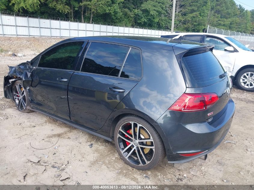 VIN 3VW447AU9HM047579 2017 Volkswagen Golf Gti, Aut... no.3