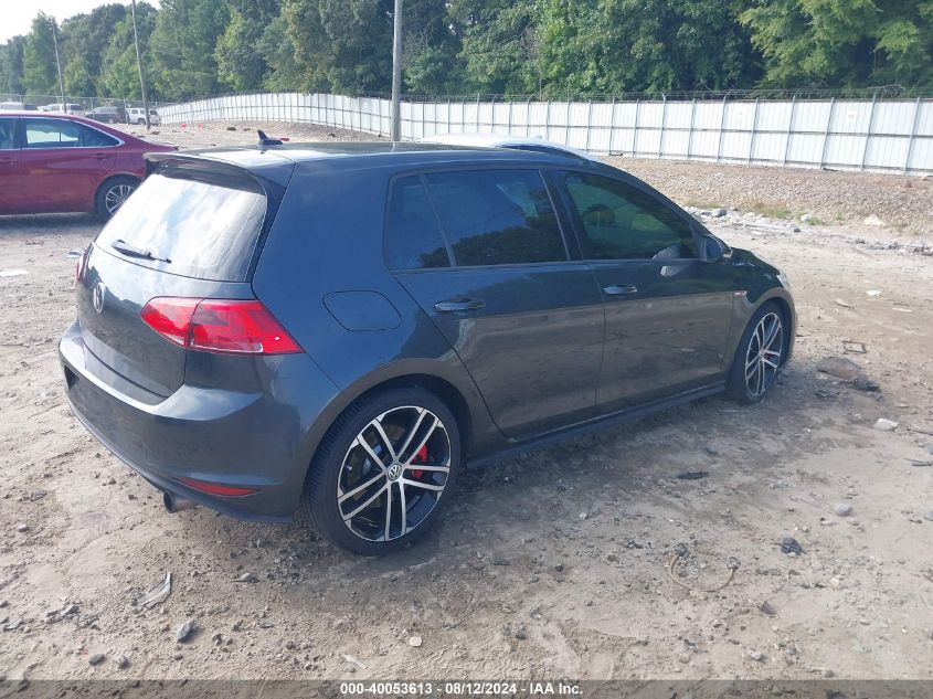 VIN 3VW447AU9HM047579 2017 Volkswagen Golf Gti, Aut... no.4