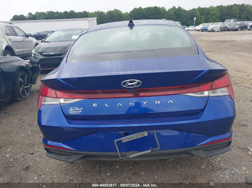 5NPLM4AGXNH059586 2022 Hyundai Elantra Sel