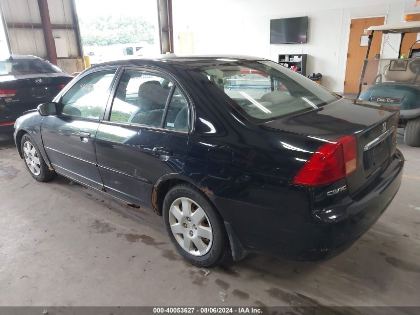 2HGES25701H619536 | 2001 HONDA CIVIC