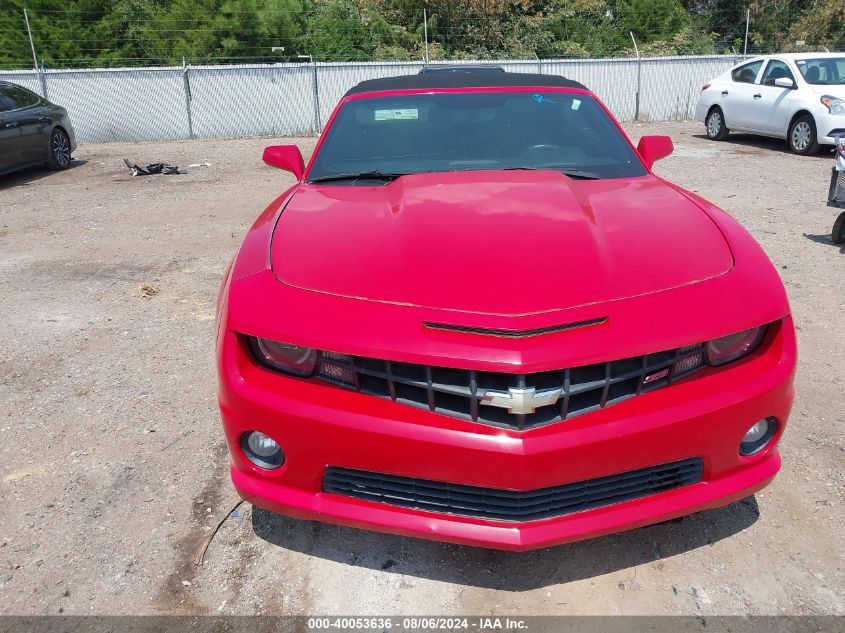 2011 Chevrolet Camaro 2Ss VIN: 2G1FK3DJ7B9201789 Lot: 40053636