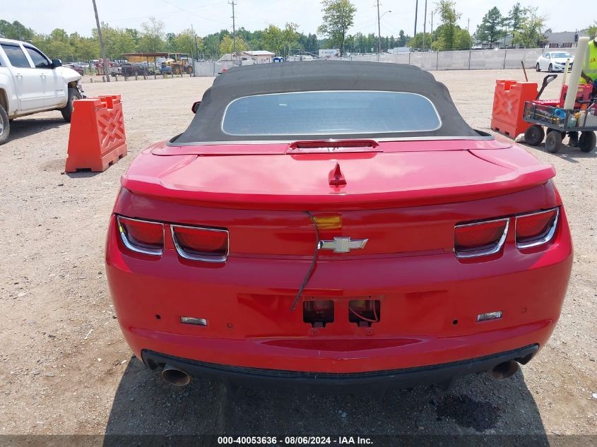 2011 Chevrolet Camaro 2Ss VIN: 2G1FK3DJ7B9201789 Lot: 40053636