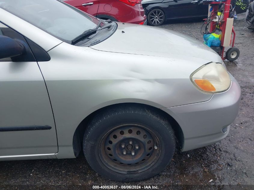 2003 Toyota Corolla Ce VIN: JTDBR32E130013806 Lot: 40053637