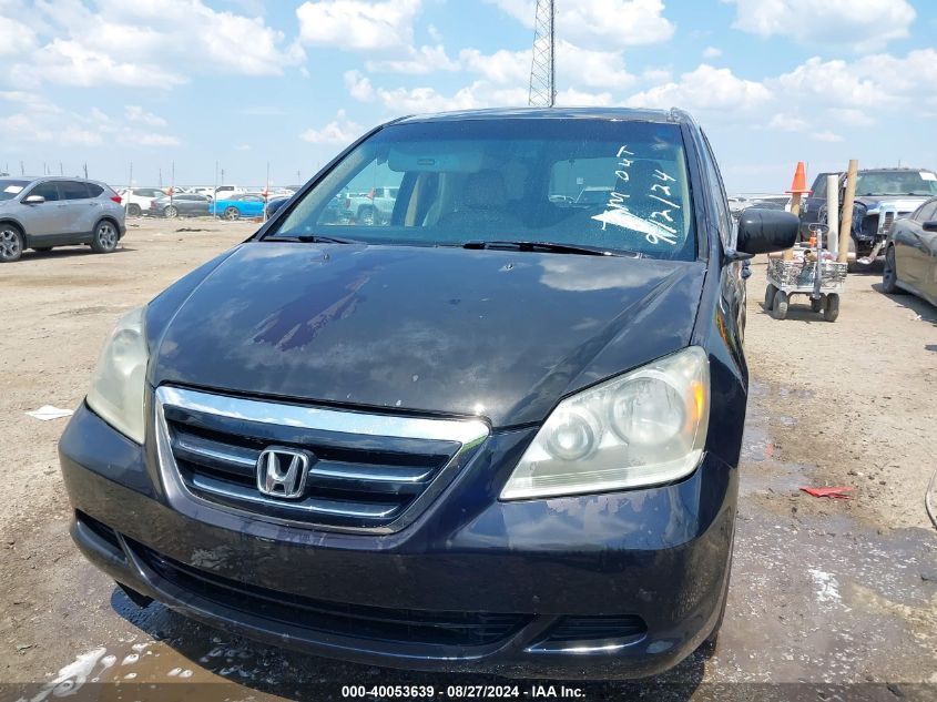 2007 Honda Odyssey Ex-L VIN: 5FNRL38767B016605 Lot: 40053639