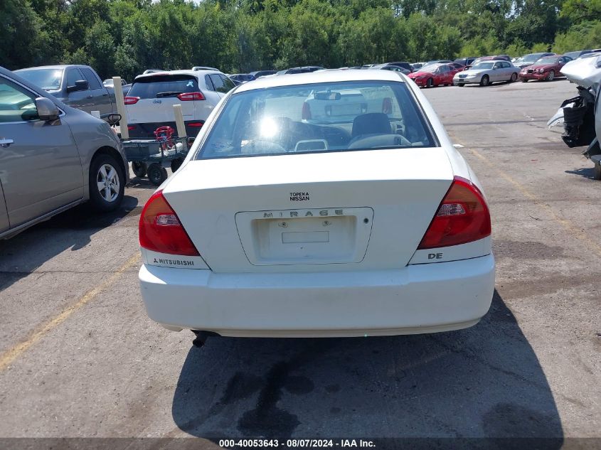 1999 Mitsubishi Mirage De VIN: JA3AY26A5XU027527 Lot: 40053643