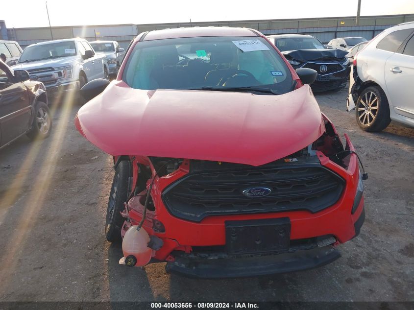 2021 Ford Ecosport S VIN: MAJ3S2FE2MC442150 Lot: 40053656