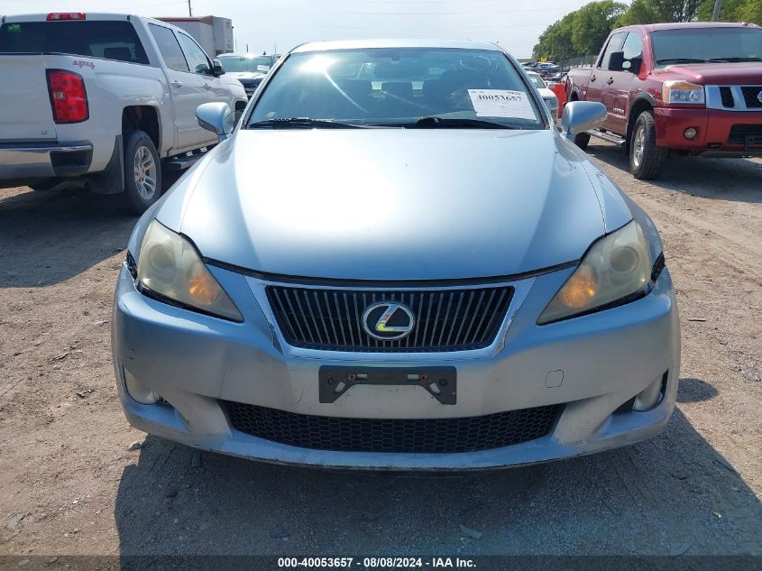 2009 Lexus Is 250 VIN: JTHCK262392030704 Lot: 40053657