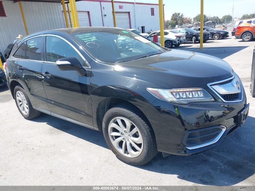 2016 Acura Rdx Acurawatch Plus Pkg VIN: 5J8TB3H3XGL006146 Lot: 40053674