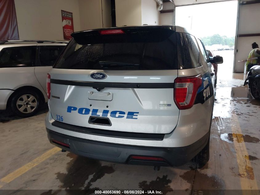 2018 Ford Police Interceptor Utility VIN: 1FM5K8AR5JGB12356 Lot: 40053690