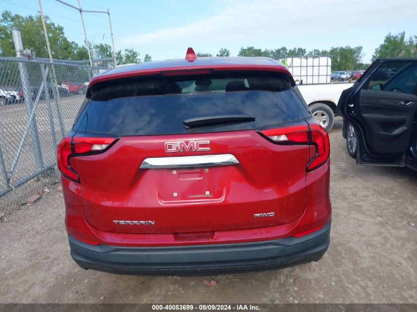 2019 GMC Terrain Sle VIN: 3GKALTEV1KL145737 Lot: 40053699