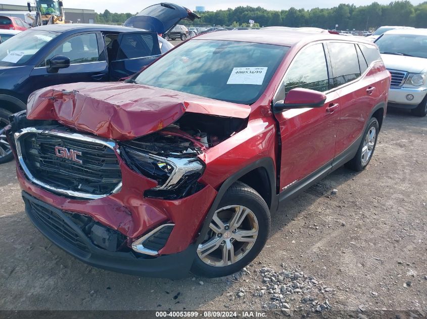 2019 GMC Terrain Sle VIN: 3GKALTEV1KL145737 Lot: 40053699