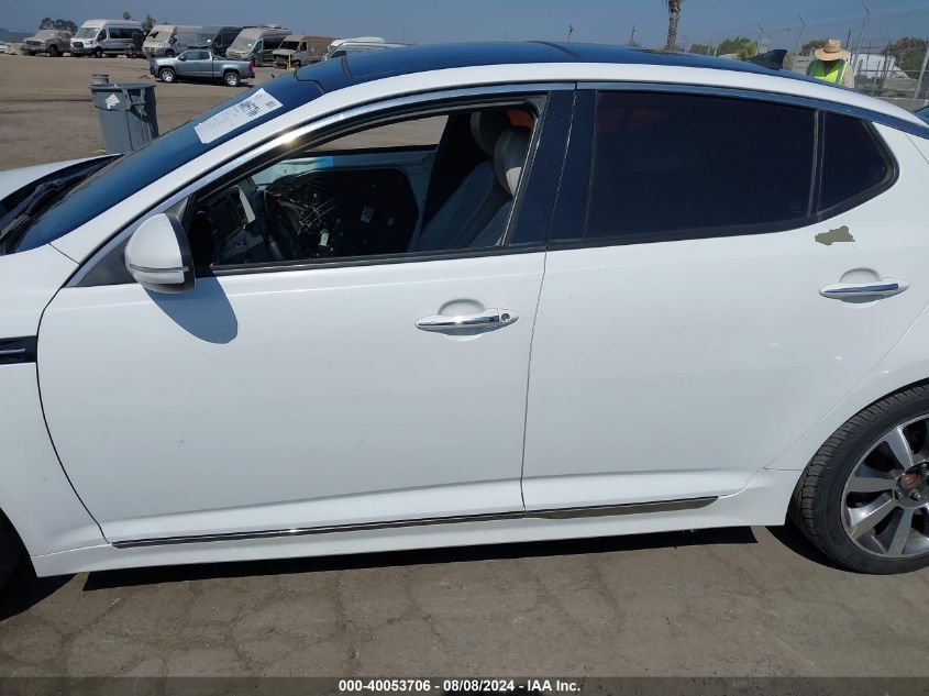 2013 Kia Optima Sx VIN: 5XXGR4A68DG192917 Lot: 40053706