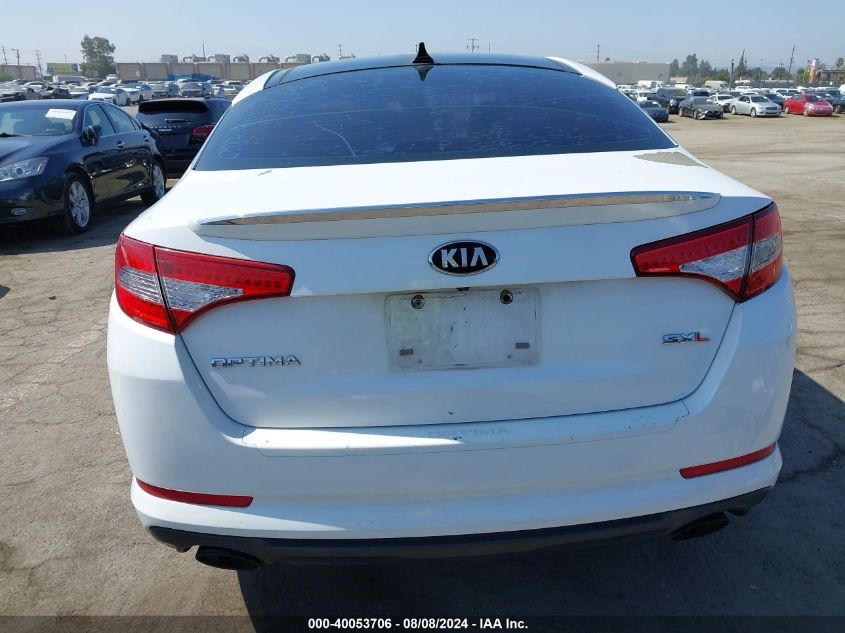 2013 Kia Optima Sx VIN: 5XXGR4A68DG192917 Lot: 40053706