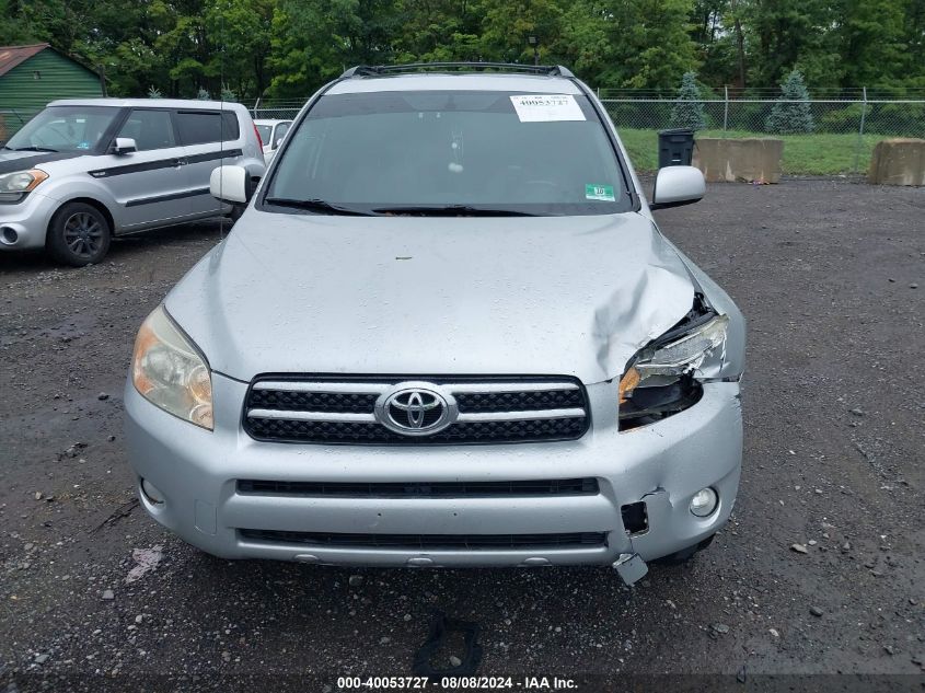 2008 Toyota Rav4 Limited VIN: JTMBD31V986056522 Lot: 40053727