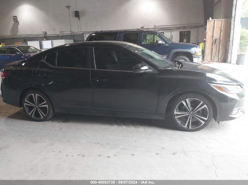 2021 Nissan Sentra Sr Xtronic Cvt VIN: 3N1AB8DV3MY300746 Lot: 40053735