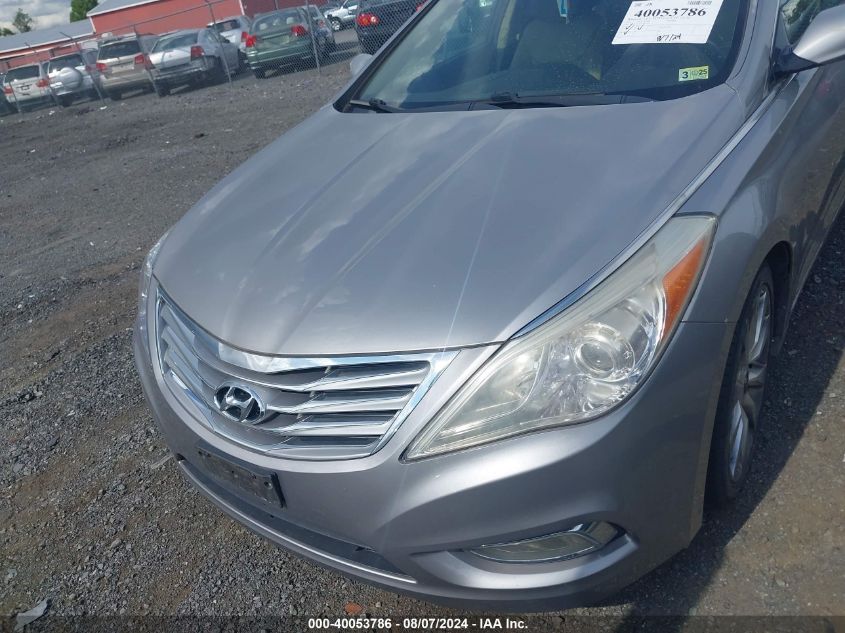 2013 Hyundai Azera VIN: KMHFH4JG6DA300322 Lot: 40053786