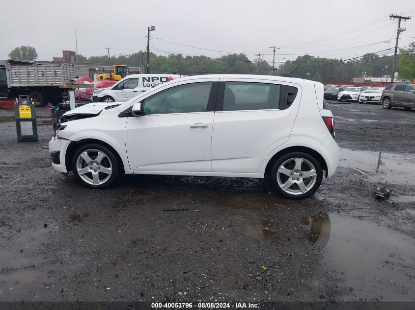 2016 Chevrolet Sonic Ltz Auto VIN: 1G1JE6SB4G4135145 Lot: 40053796