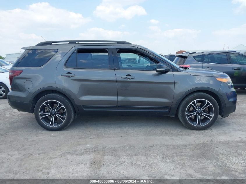 2015 Ford Explorer Sport VIN: 1FM5K8GT9FGB38985 Lot: 40053806