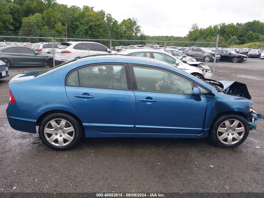 2009 Honda Civic Lx VIN: 2HGFA16579H520562 Lot: 40053815