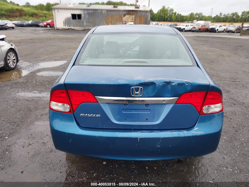 2009 Honda Civic Lx VIN: 2HGFA16579H520562 Lot: 40053815
