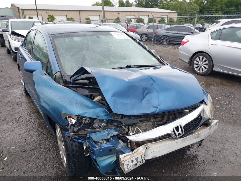 2009 Honda Civic Lx VIN: 2HGFA16579H520562 Lot: 40053815