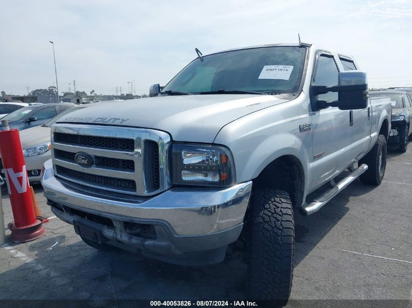 2004 Ford F-250 Lariat/Xl/Xlt VIN: 1FTNW21P34EC18762 Lot: 40053826