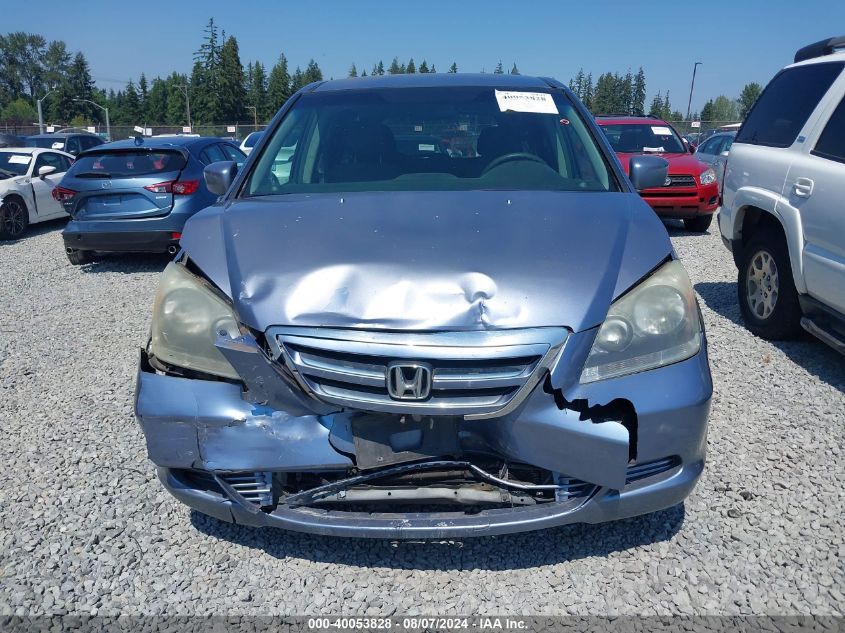 2005 Honda Odyssey Ex VIN: 5FNRL38485B074928 Lot: 40053828