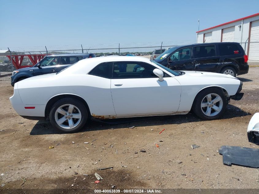 2013 Dodge Challenger Sxt Plus VIN: 2C3CDYAG1DH582448 Lot: 40053839