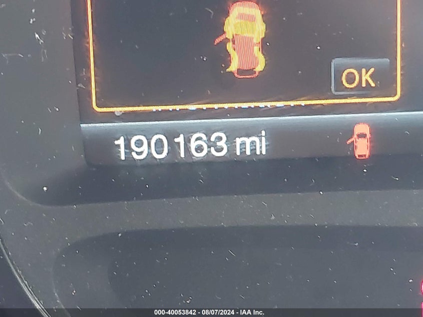 2011 Ford Edge Limited VIN: 2FMDK3KC1BBA71404 Lot: 40053842