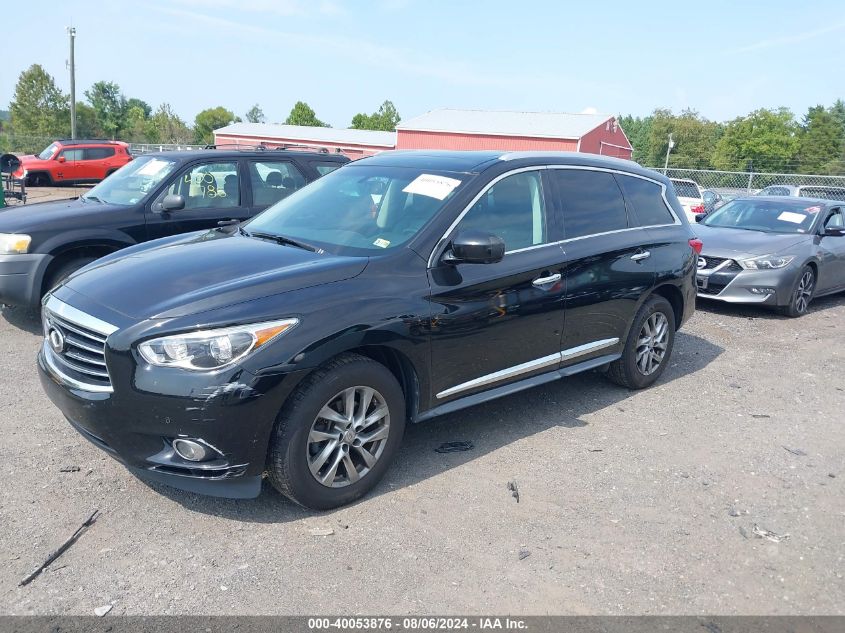 2013 Infiniti Jx35 VIN: 5N1AL0MM5DC320892 Lot: 40053443