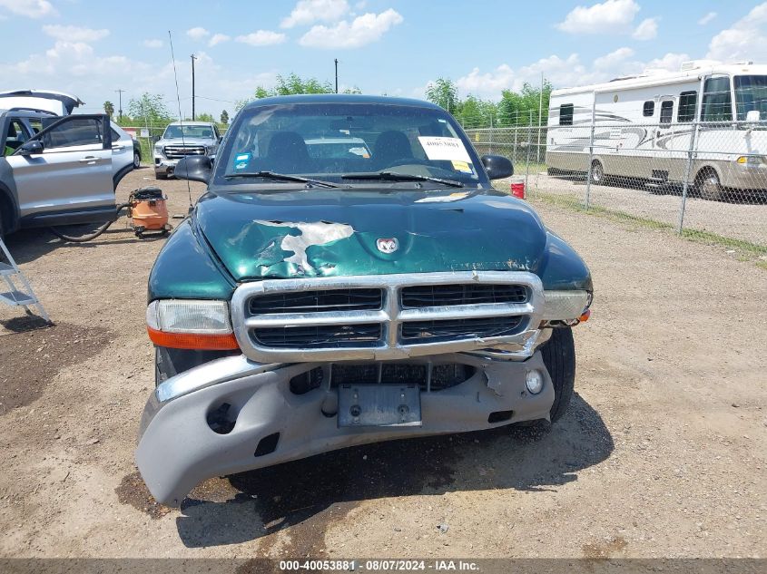 2001 Dodge Dakota Slt/Sport VIN: 1B7FL26XX1S175167 Lot: 40053881