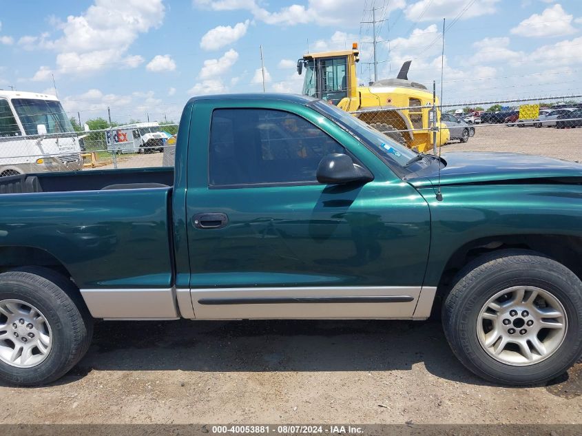 2001 Dodge Dakota Slt/Sport VIN: 1B7FL26XX1S175167 Lot: 40053881