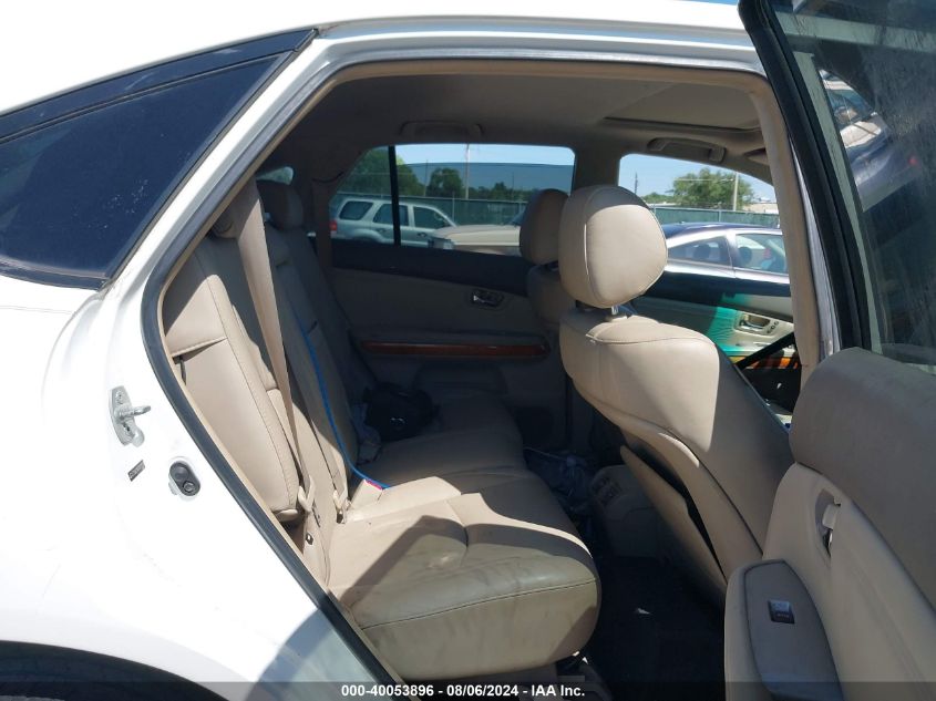 2007 Lexus Rx 350 VIN: 2T2GK31U87C011528 Lot: 40053896