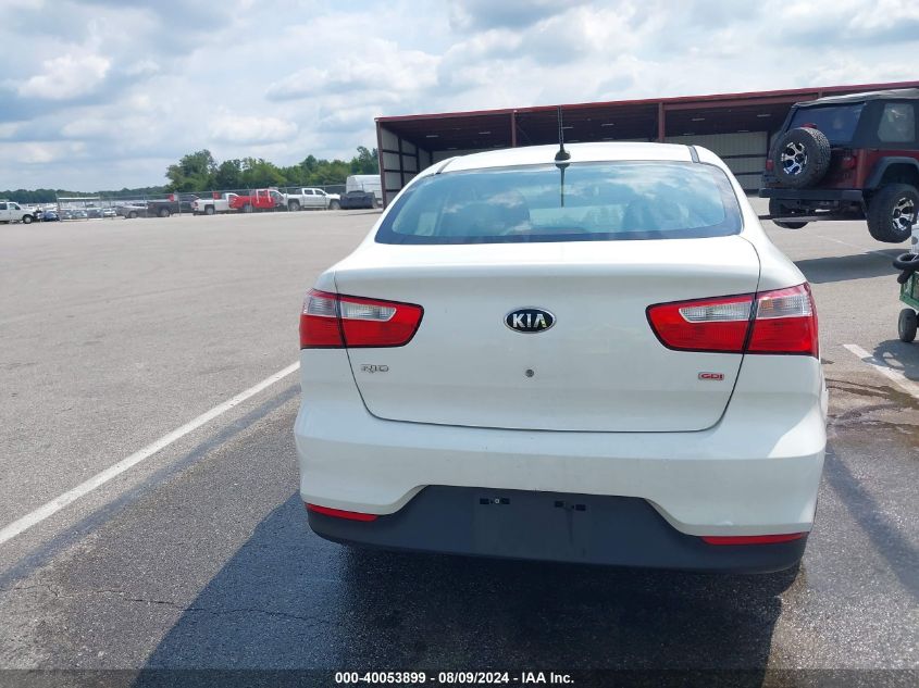 2017 Kia Rio Lx VIN: KNADM4A35H6035774 Lot: 40053899