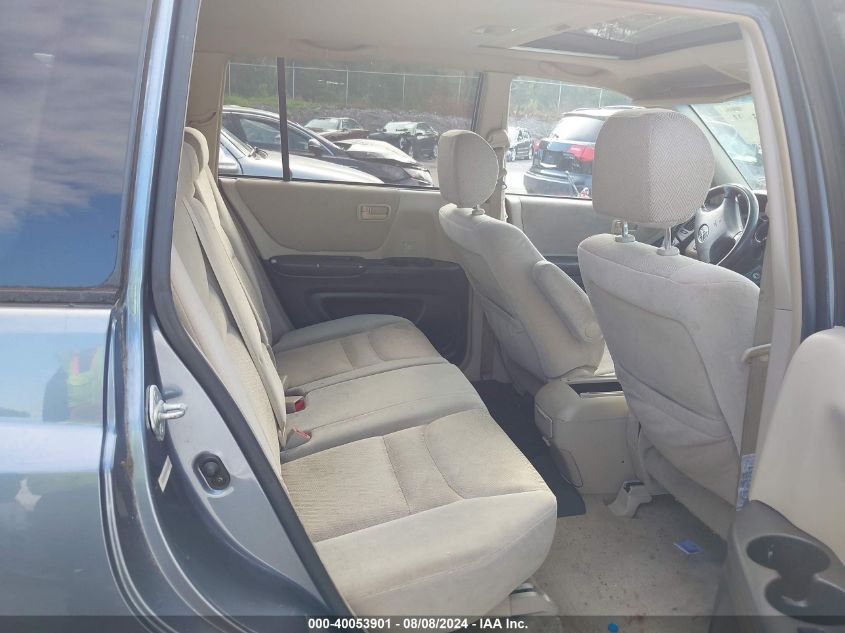 2003 Toyota Highlander Limited VIN: JTEHF21A330121366 Lot: 40053901