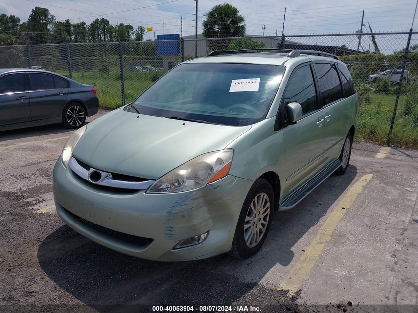 2008 Toyota Sienna Limited VIN: 5TDBK22C88S009124 Lot: 40053904